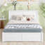 Lit plateforme avec rangement et tablettes gigognes-869130306