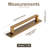 Classical Bar Pull With Backplate(G017) Multipack-117357908-117357907