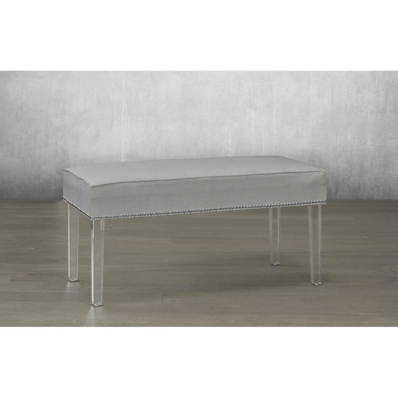 Banc en faux cuir Levi, Espresso