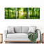 Ensemble 3 pièces de paysage forestier sur toile-324906209