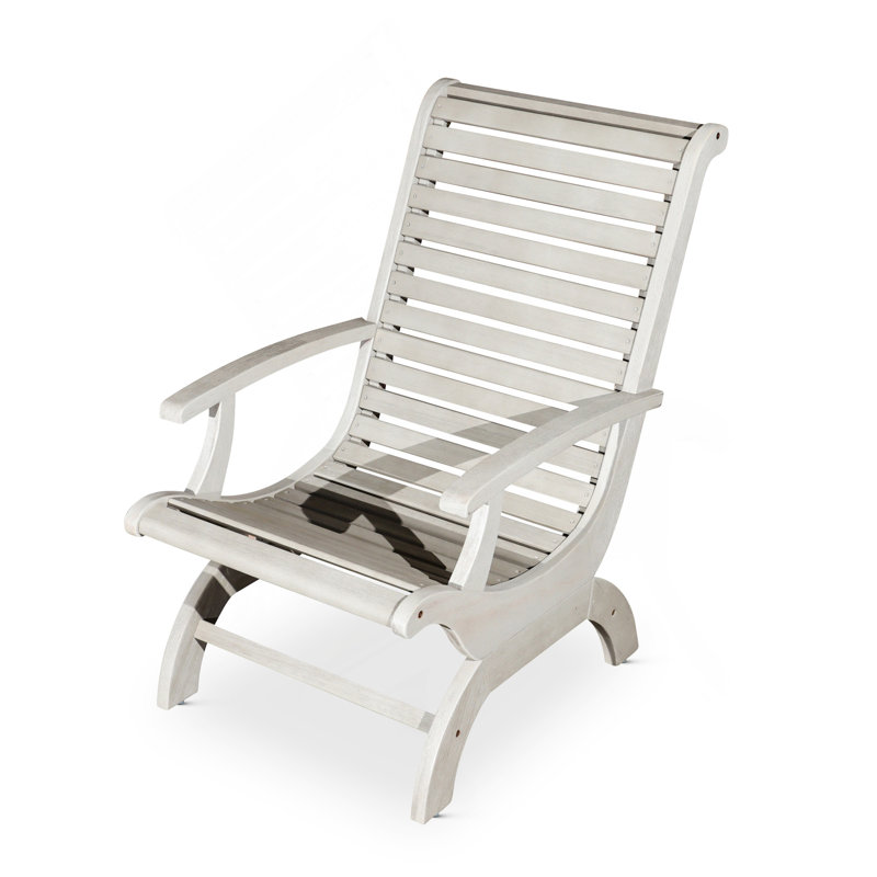 Chaise en bois d'eucalyptus