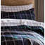 Brushed Cotton Tartan Check Duvet Cover Set-24064938-24064929