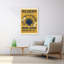 Oursin japonais, architecture contemporaine, art mural-801631996
