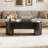Lift-top Coffee Table With Hidden Storage, Oval Coffee Table With Lift-up Tabletop, Mid-century Modern Style Coffee Table-599682503