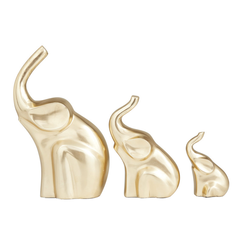 Ensemble de 3 sculptures Cole et Grey Glam