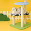 Arbre à chat multifonctionnel mignon et amusant
