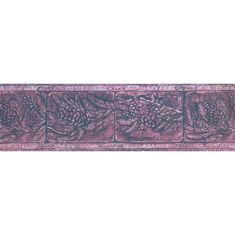 Bordure de papier peint Declue L 15 pi x l 7 po