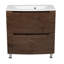 Ensemble de meuble-lavabo simple 26 "avec miroir Kajla-821397705