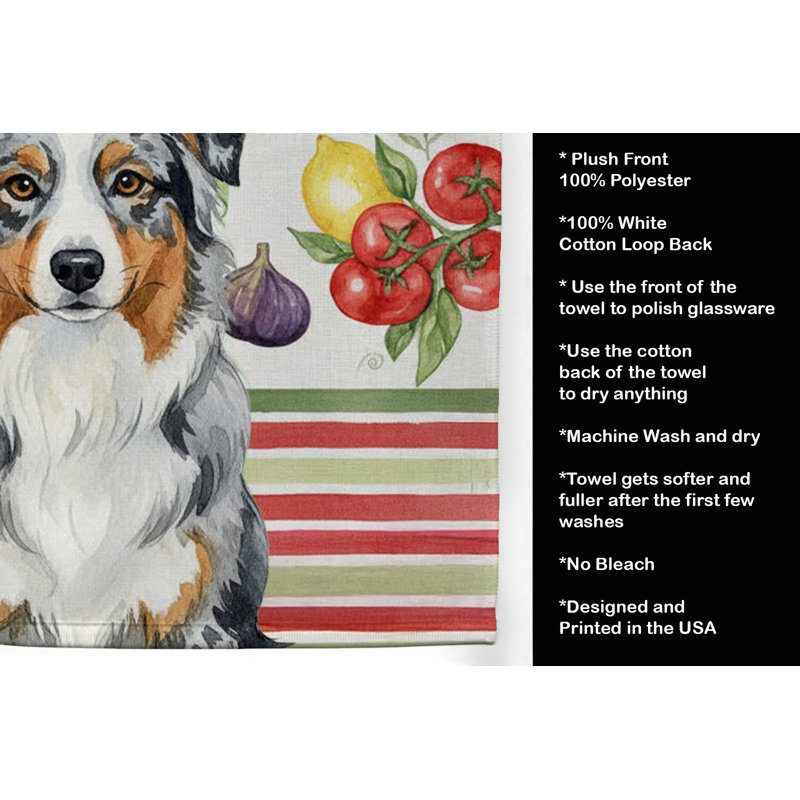 Serviette de cuisine Blue Merle, Blue Merle, berger australien