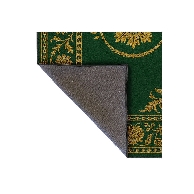 Tapis tissé orange traditionnel Mosso, 3'11" x 5'11"