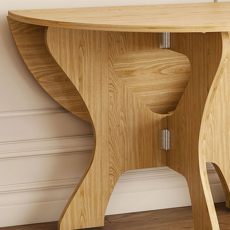 Ensemble de table de salle à manger 3 pièces en bois 3 pièces, Chêne antique