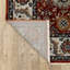 Tapis oriental rouge / ivoire Hovis-942562145