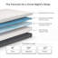 Matelas en mousse viscoélastique gélifiée mi-ferme de 10 po avec housse de refroidissement régulatrice de température Epernay-1031361251-1071797735