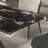 Black Luxury Marble Rectangular Dining Table Sets-104778052