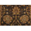 Tapis de couloir noir / brun en laine noué à la main de style oriental 3 pi 1 po x 9 pi 3 po Grigori
