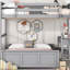 Full Over Full Bunk Bed With Desk-1592762001