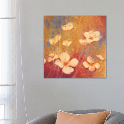 Field of Color II 1 Piece Wrapped Canvas Wall Art