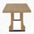 63" Rectangular Dining Table (Light Ash)-1528211976