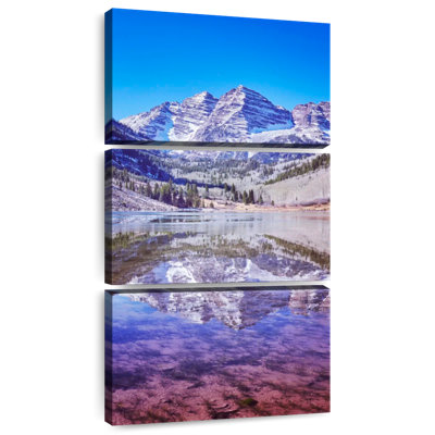 Lake Reflected Maroon Bells