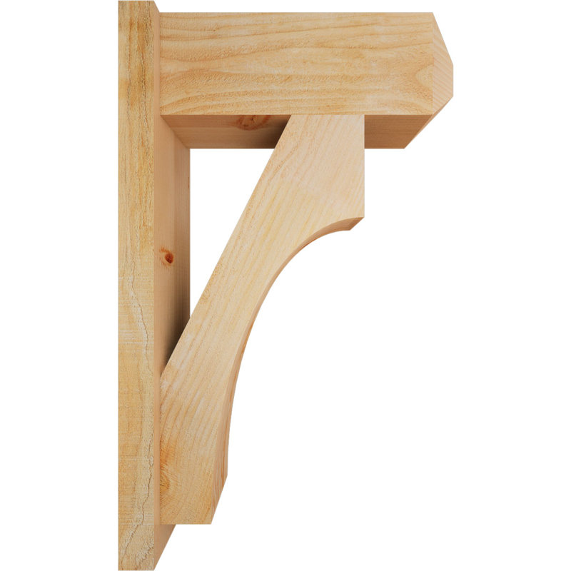 Persienne en bois rustique Westlake Craftsman, P 20 po x H 32 po, Sapin Douglas de 8 po (sciage brut)