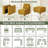 12 Seat Corduroy Convertible Modular Sectional Sofa With Storage, 7 Back Cushion 7 Throw Pillow-410611692