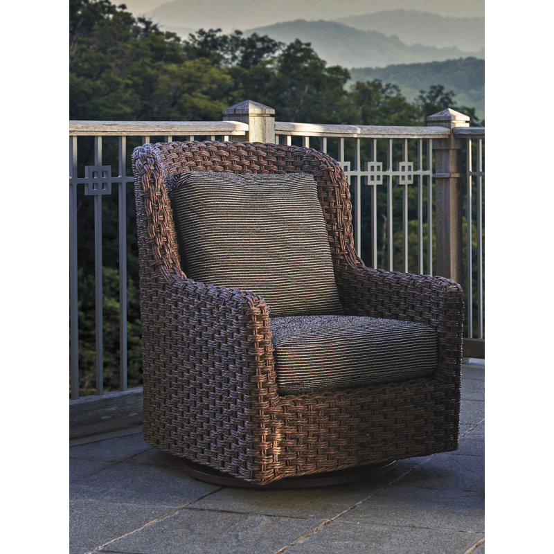 Kilimanjaro Swivel Patio Chair with Cushions