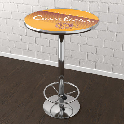Round Metal Base Dining Table