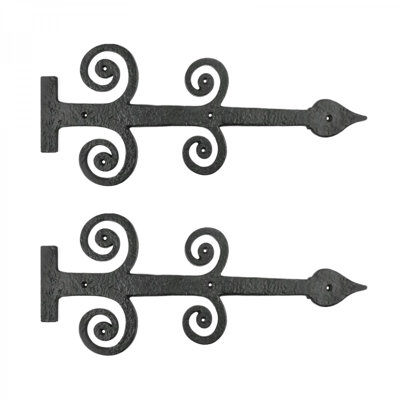 Decorative Heavy Duty Dummy Hinge Rustic 16" L