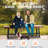 Solid Wood Outdoor Bench