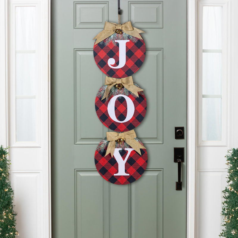 Décoration de porte 3 en 1 Joy