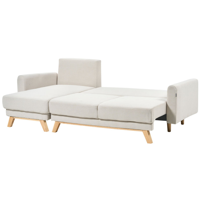Remeigh 3 Seater Sofa Bed, Beige