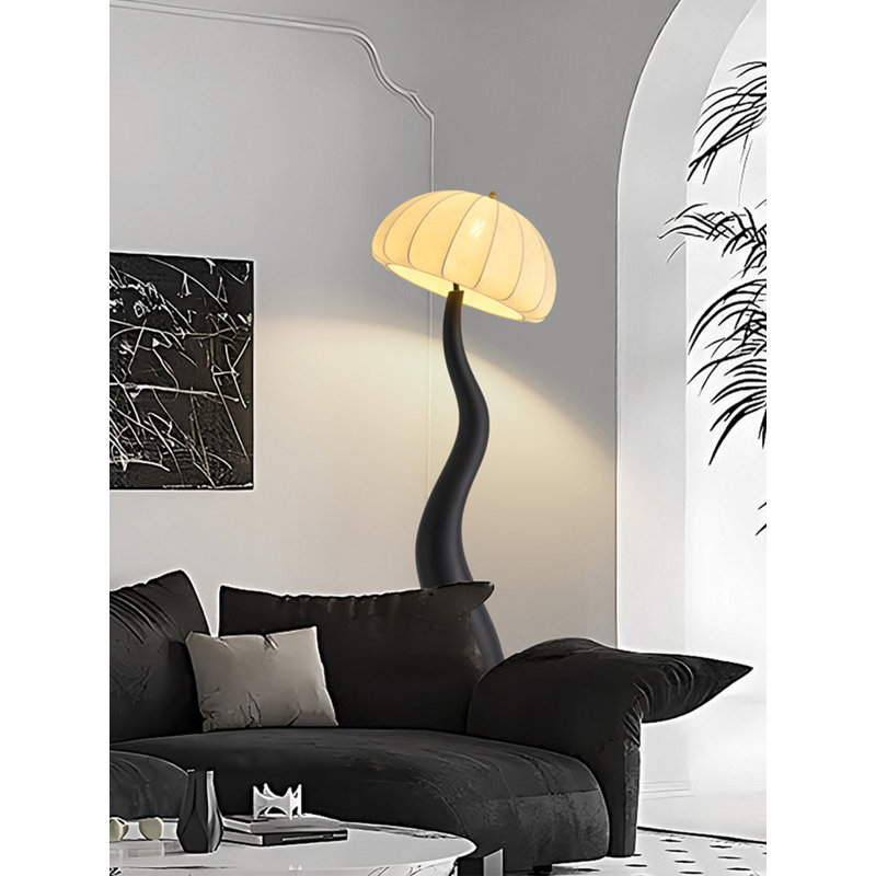 Modern Minimalist Rotational Molding & Fabric Floor Lamp