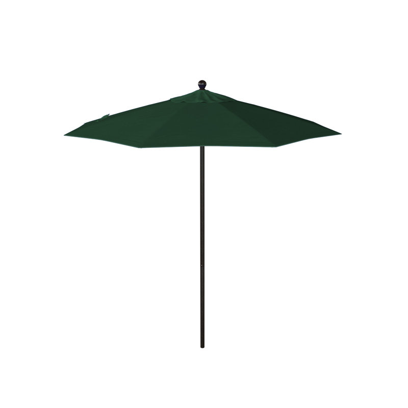 Parasol de marché 90 po Aneesaa, Pierre noire, Performance vert forêt