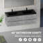 Meuble-lavabo flottant 60 po avec lavabo-321290448