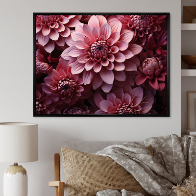 " Pink Mums Mesmerizing I "