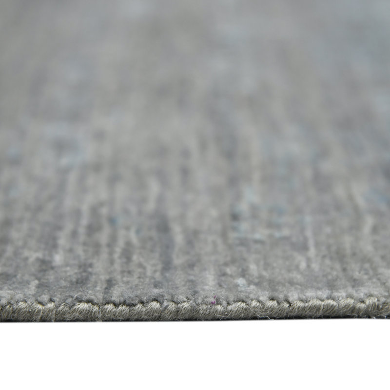 Pearl Geometric Area Rug in Blue, Rectangle 9' x 12'
