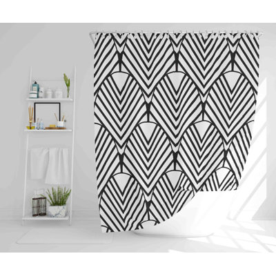 Lovina Polyester Shower Curtain