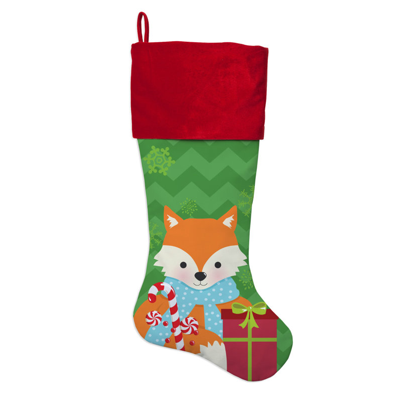 Personalized Fox Stocking, Yes