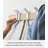 Yamazaki Home Wall-Mounted Coat Hanger, Steel + Wood-46492119