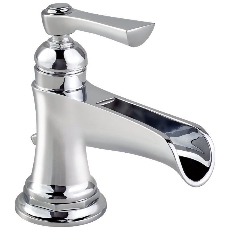 Rook Single Hole Bathroom Faucet, Polished Chrome, 1.5 GPM