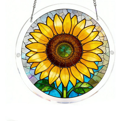 Acrylic Puzzle Colorful Window Decor