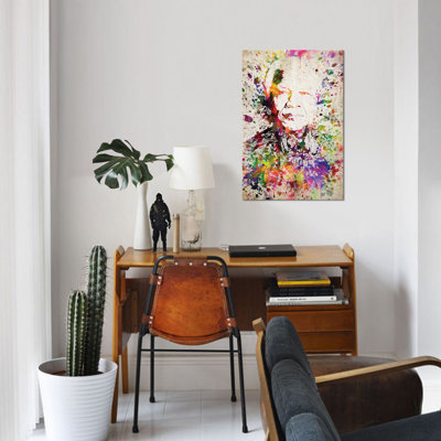 « nelson mandela », impression sur toile