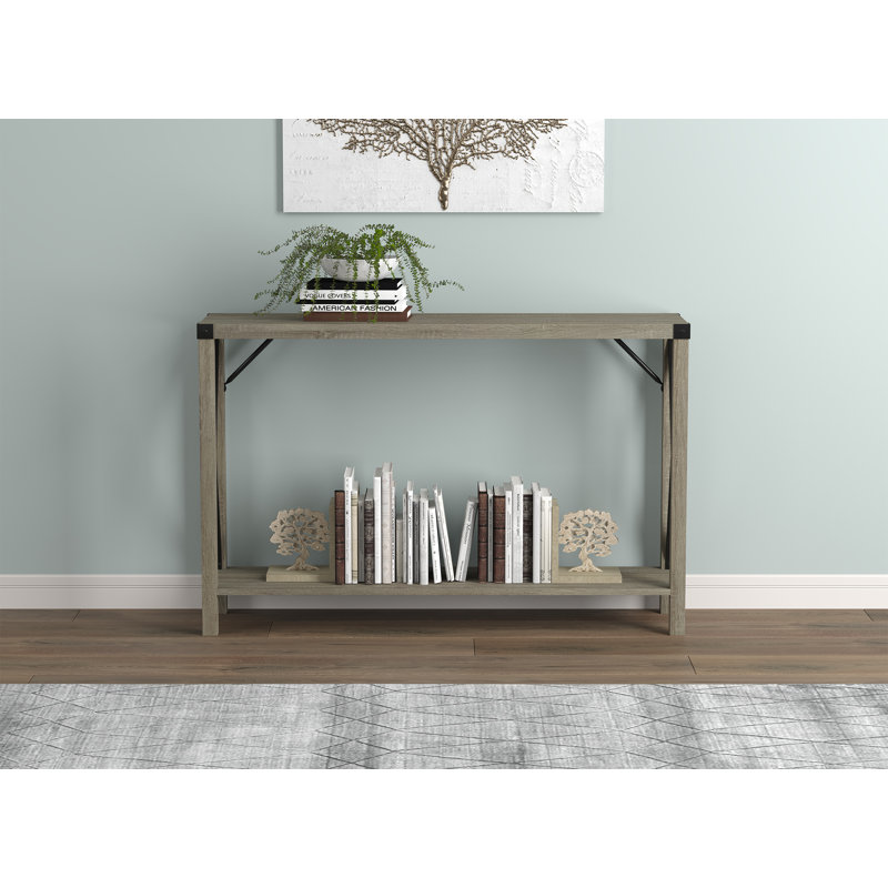 Bret 46'' Console Table, Dark Tupe