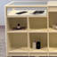 Armoire pour îlot central de style crème-113269284