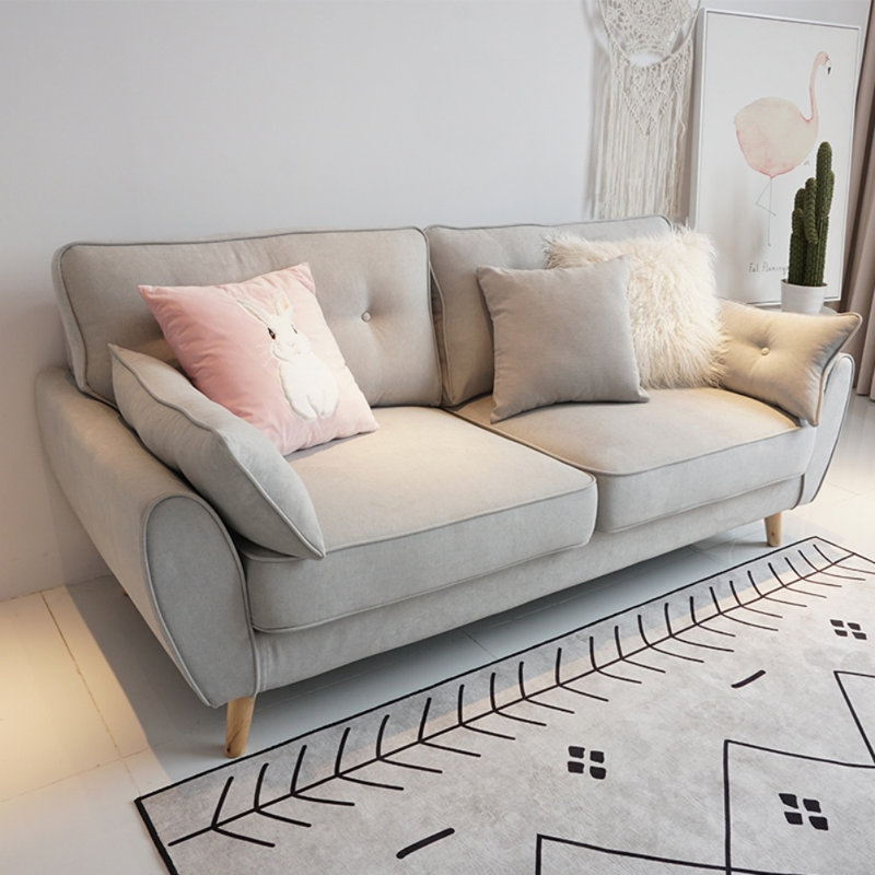 Causeuse Simple Simple, Gris