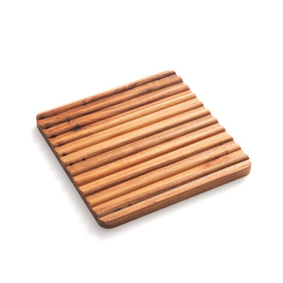 Ironwood Gourmet Sedona Trivet, Acacia Wood Hot Dish Holder