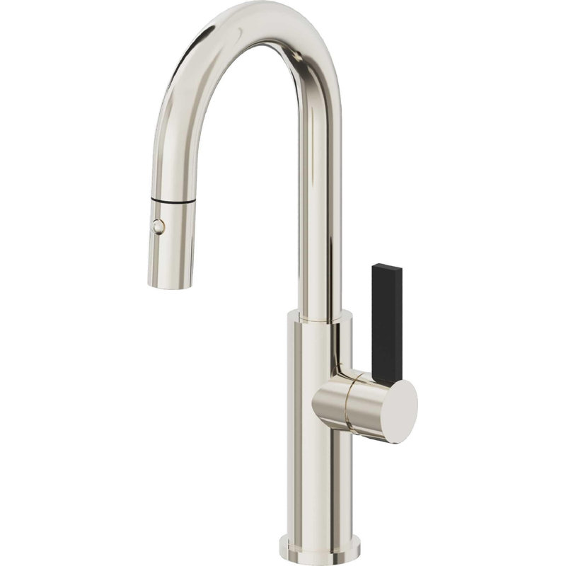 Corsano Kitchen Faucet, Polished Nickel