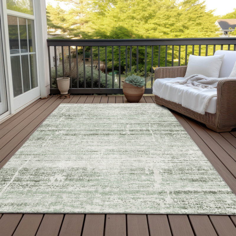 Tapis intérieur / extérieur avec envers antidérapant Lummus, Rectangulaire 3 pi x 5 pi