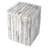 Solid + Manufactured Wood Accent Stool