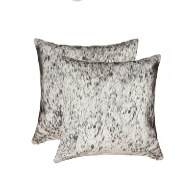 Animal Print Cowhide Throw Pillow